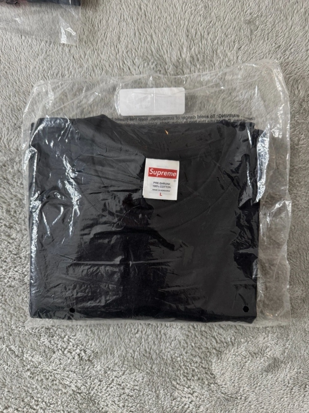 Supreme Arabic Box Logo Tee- size Large